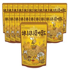 탐스팜 허니 시나몬 아몬드, 250g, 20개