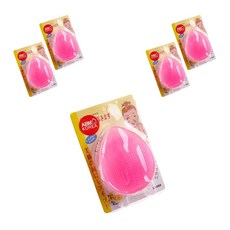 ABM KOREA 矽膠洗臉刷, 單色, 5入