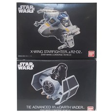 BANDAI 萬代 星際大戰X1+翼星戰士R2-D2公仔, 1套