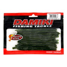 DAMIKI Water Crawler 軟蟲路亞, 306 ORIGINAL GREEN PUMPKIN, 2.3g