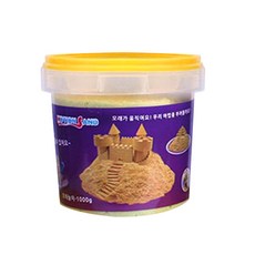 KIUMHOUSE 모션샌드1000 모래놀이, 옐로우