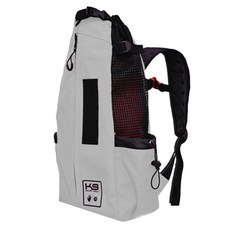 K9 강아지 어부바 가방, 그레이, 1개