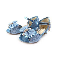 BEBEMARU 女童 2632-18S 蝴蝶結珍珠涼鞋