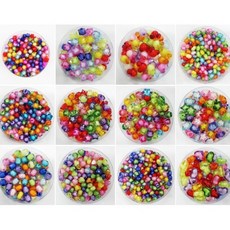 壓克力雙層串珠散裝DIY材料心型 500g, 愛心 21