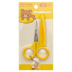 산액스 리락쿠마 미용가위, 혼합 색상, 1개