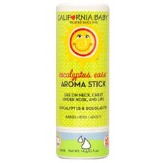 CALIFORNIA BABY 加州寶寶 桉樹芳香精油棒 14g, 1支