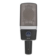AKG 電容式麥克風 黑色, C214