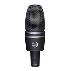 AKG 現場及錄音室用有線麥克風 黑色, C3000