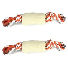 Bycell寵物潔牙玩具繩 5~7*4.5cm, 隨機發貨, 2件