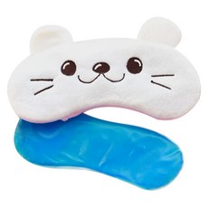 海豹造型口罩+冷敷墊, 1套