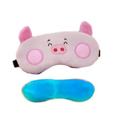 BUYSELL 睡眠眼罩 豬+冰袋, 1套