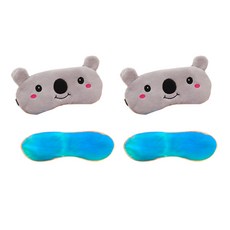 BUYSELL 睡眠眼罩 無尾熊+冰袋 2入, 1套