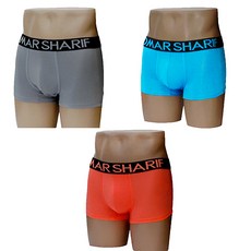 OMAR SHARIF 男款抽繩運動內褲 ABC-001 3入