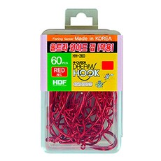 解凍夢鉤超寬釣鉤經濟型紅HH-260, 1個