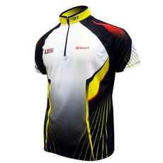 듀스세븐 마라톤의류 상의 반팔 Fab4001, 혼합 색상, 1개