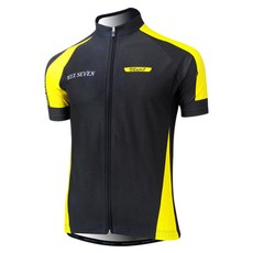 듀스세븐 남성용 바이크 멀티소재 자전거 반팔져지