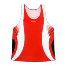 듀스세븐 슬림핏 마라톤복 상의 MWa4033, 심플레드, 1개