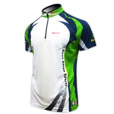 듀스세븐 마라톤의류 상의 반팔 Fab4002, 혼합 색상, 1개