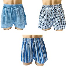 오마샤리프 남성용 트렁크 팬티 ABH-006 3종 세트