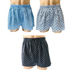 OMAR SHARIF 男款平口內褲 ABL-010 3入