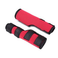 寵物護腿 HJ02 2入, 紅色的