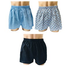 OMAR SHARIF 男款4角內褲 ABN-012 3入