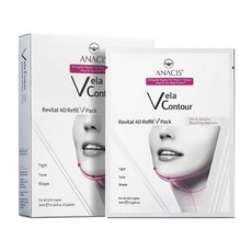 ANACIS Vela Contour 4D V臉緊緻面膜, 5片, 1盒