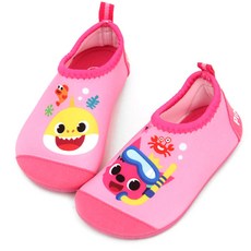 핑크퐁 여아용 아쿠아슈즈 스쿠버 PF15 + 팩파우치