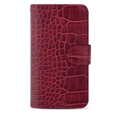 르마노 크로커 지퍼 월렛 휴대폰 케이스