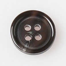 HR大鈕扣 Retona 鈕扣 NO51 11mm, 混合色, 12入