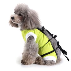 狗狗商店寵物中性手術服 綠色 S, 1個