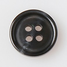 HR大鈕扣 Retona 鈕扣 NO49 11mm, 混合顏色, 12個