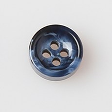 HR大鈕扣 Retona NO38 鈕扣 直徑 11mm, 混合顏色, 12個