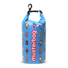 musterbag 芥末乾燥袋 6L, 機器人藍色