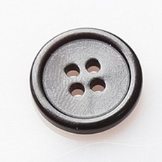 KISHELL 鈕扣 15mm, 單一顏色, 12入