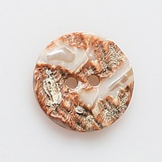 HR大鈕扣 牛仔布鈕扣 18mm, 混合顏色, 12個