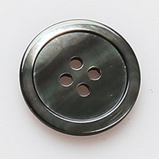 HR大鈕扣 蕾貝恩鈕扣 18mm, 混合顏色, 12入