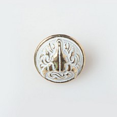 HR大鈕扣 羅德島鈕扣 NO3 21mm, 混合顏色, 12個