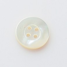 HR大號環紋皮革鈕扣 18mm, 單一顏色, 12個