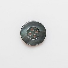 HR大號原木風格鈕扣 21mm, 混合顏色, 12個