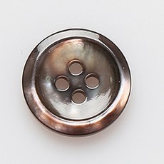 HR大鈕扣 迷迭香鈕扣 NO2 18mm, 混合顏色, 12入
