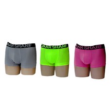 OMAR SHARIF 男士抽繩短褲 3入 Set AEG-029