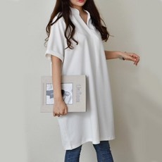 반하지오 임부복 차이나 트임 티셔츠