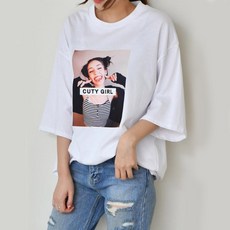 반하지오 임부복 큐티걸 티셔츠