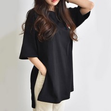 반하지오 임부복 베이스볼 절개 반팔 티셔츠