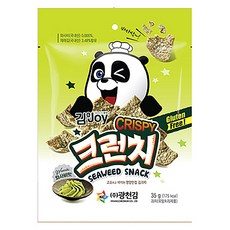 김엔조이 크런치 와사비 김스낵, 35g, 20개입