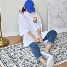 반하지오 임부복 빅웃음 박스 티셔츠