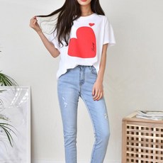 반하지오 임부복 러브미 반팔 티셔츠