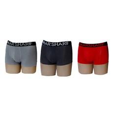 OMAR SHARIF 男款4角內褲套裝3入 ADI-024