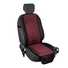 지티글로벌 3D 쿨링버킷시트 24V 전차종, Burgundi, 1개